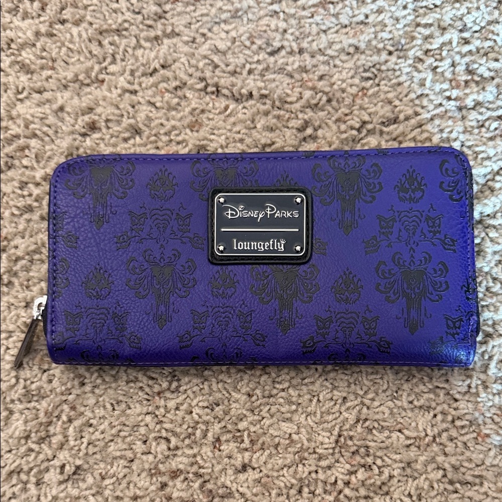 Loungefly Purple and Black Wallet